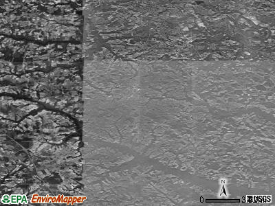 Zip code 28365 satellite photo by USGS