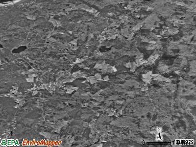 Zip code 03748 satellite photo by USGS