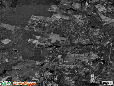 Zip code 28373 satellite photo by USGS