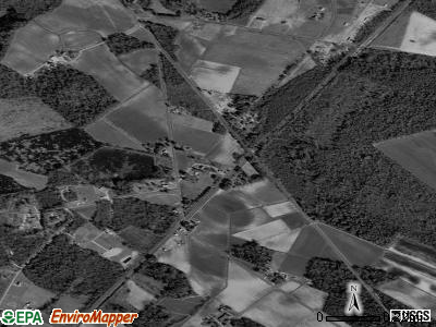 Zip code 28378 satellite photo by USGS