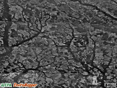 Zip code 28383 satellite photo by USGS