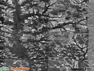 Zip code 28393 satellite photo by USGS