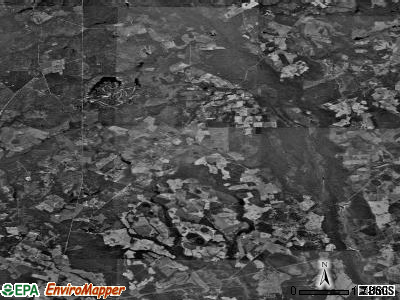 Zip code 28396 satellite photo by USGS