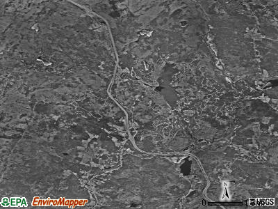 Zip code 03753 satellite photo by USGS