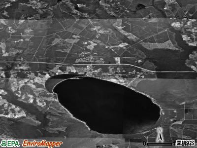 Zip code 28450 satellite photo by USGS