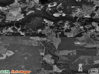 Zip code 28452 satellite photo by USGS