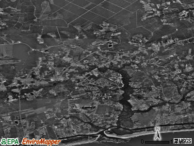 Zip code 28470 satellite photo by USGS
