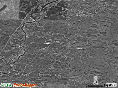 Zip code 03768 satellite photo by USGS