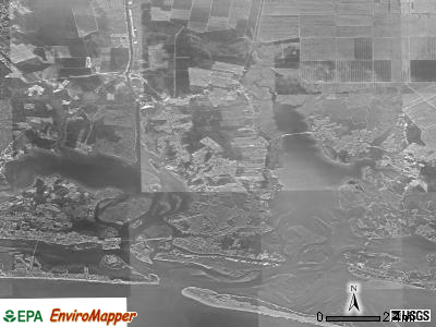 Zip code 28516 satellite photo by USGS