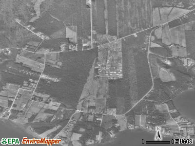 Zip code 28528 satellite photo by USGS