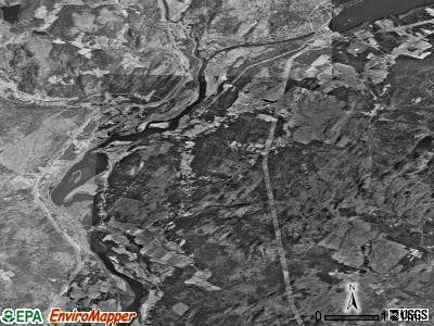 Zip code 03771 satellite photo by USGS