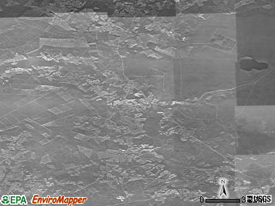 Zip code 28555 satellite photo by USGS