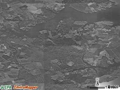 Zip code 28556 satellite photo by USGS