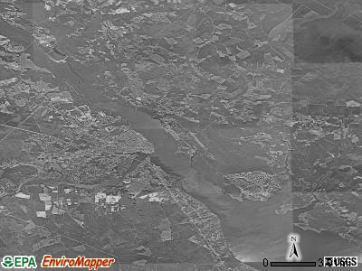 Zip code 28560 satellite photo by USGS
