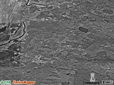 Zip code 03777 satellite photo by USGS