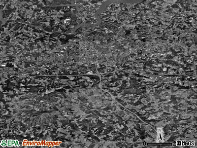 Zip code 28602 satellite photo by USGS