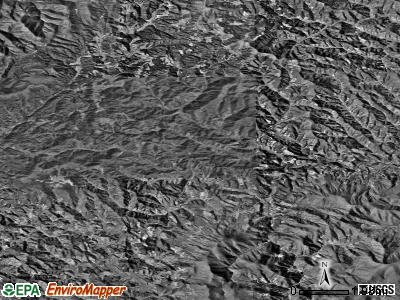 Zip code 28615 satellite photo by USGS