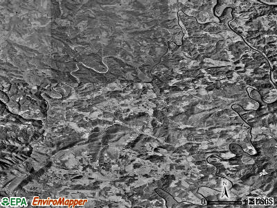 Zip code 28617 satellite photo by USGS