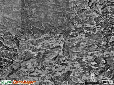 Zip code 28618 satellite photo by USGS