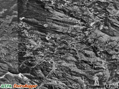 Zip code 28622 satellite photo by USGS