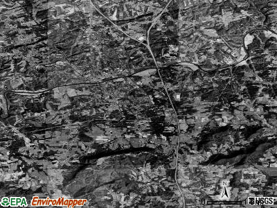 Zip code 28642 satellite photo by USGS