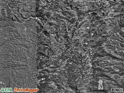 Zip code 28657 satellite photo by USGS