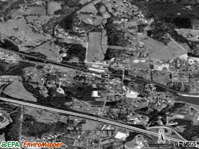 Zip code 28666 satellite photo by USGS