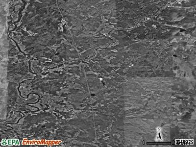 Zip code 03785 satellite photo by USGS
