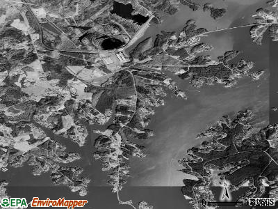 Zip code 28682 satellite photo by USGS