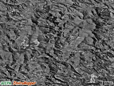 Zip code 28684 satellite photo by USGS