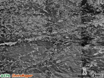 Zip code 28697 satellite photo by USGS