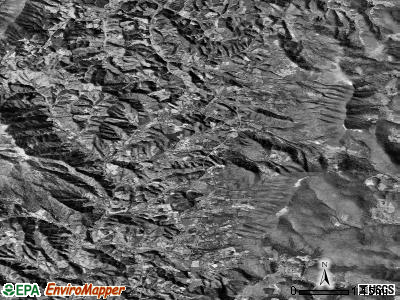 Zip code 28698 satellite photo by USGS