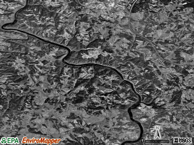Zip code 28701 satellite photo by USGS