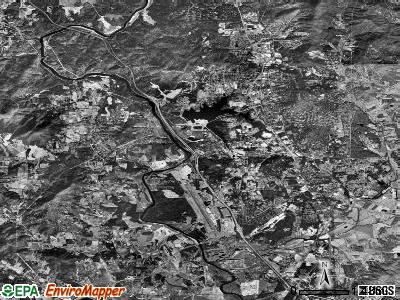 Zip code 28704 satellite photo by USGS