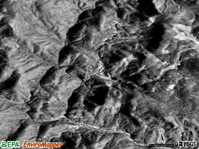 Zip code 28710 satellite photo by USGS