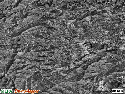 Zip code 28715 satellite photo by USGS