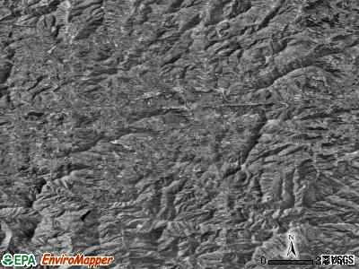 Zip code 28716 satellite photo by USGS