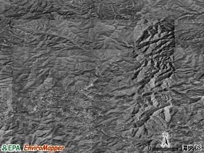 Zip code 28719 satellite photo by USGS