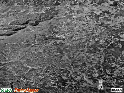 Zip code 28722 satellite photo by USGS