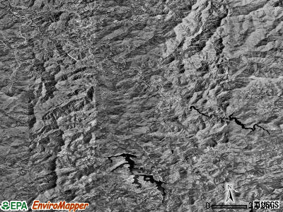 Zip code 28723 satellite photo by USGS