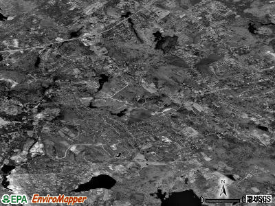 Zip code 03811 satellite photo by USGS