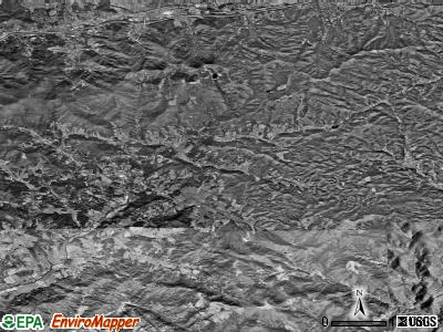 Zip code 28730 satellite photo by USGS