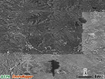 Zip code 03813 satellite photo by USGS