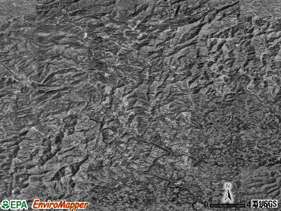 Zip code 28753 satellite photo by USGS