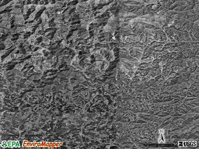 Zip code 28754 satellite photo by USGS