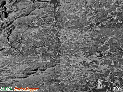 Zip code 28756 satellite photo by USGS