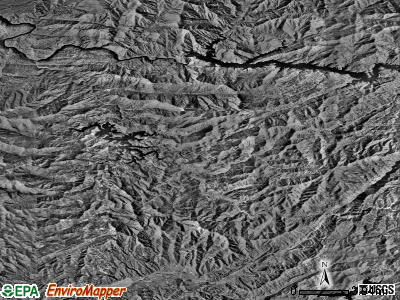 Zip code 28771 satellite photo by USGS