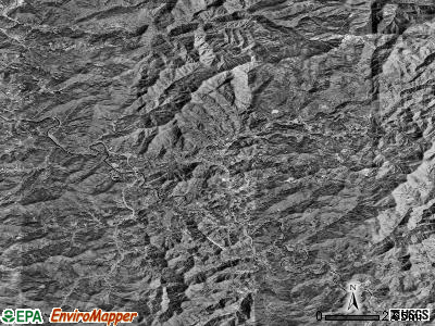 Zip code 28779 satellite photo by USGS