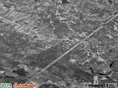 Zip code 03815 satellite photo by USGS