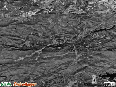 Zip code 28790 satellite photo by USGS